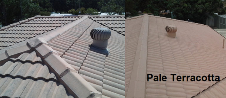 roof painting before and after