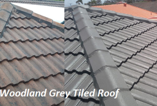 grey tiled roof