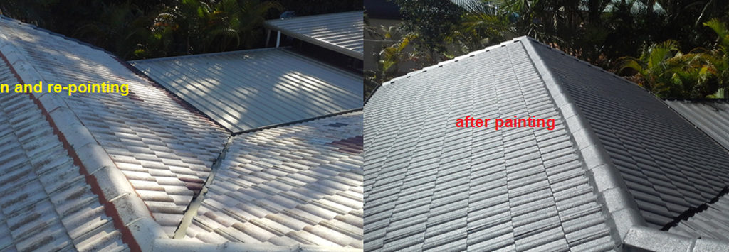 repainted roof