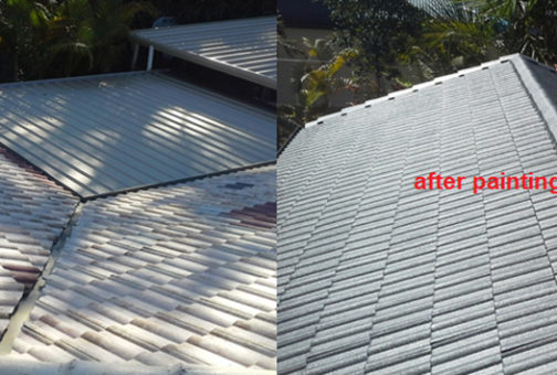 repainted roof